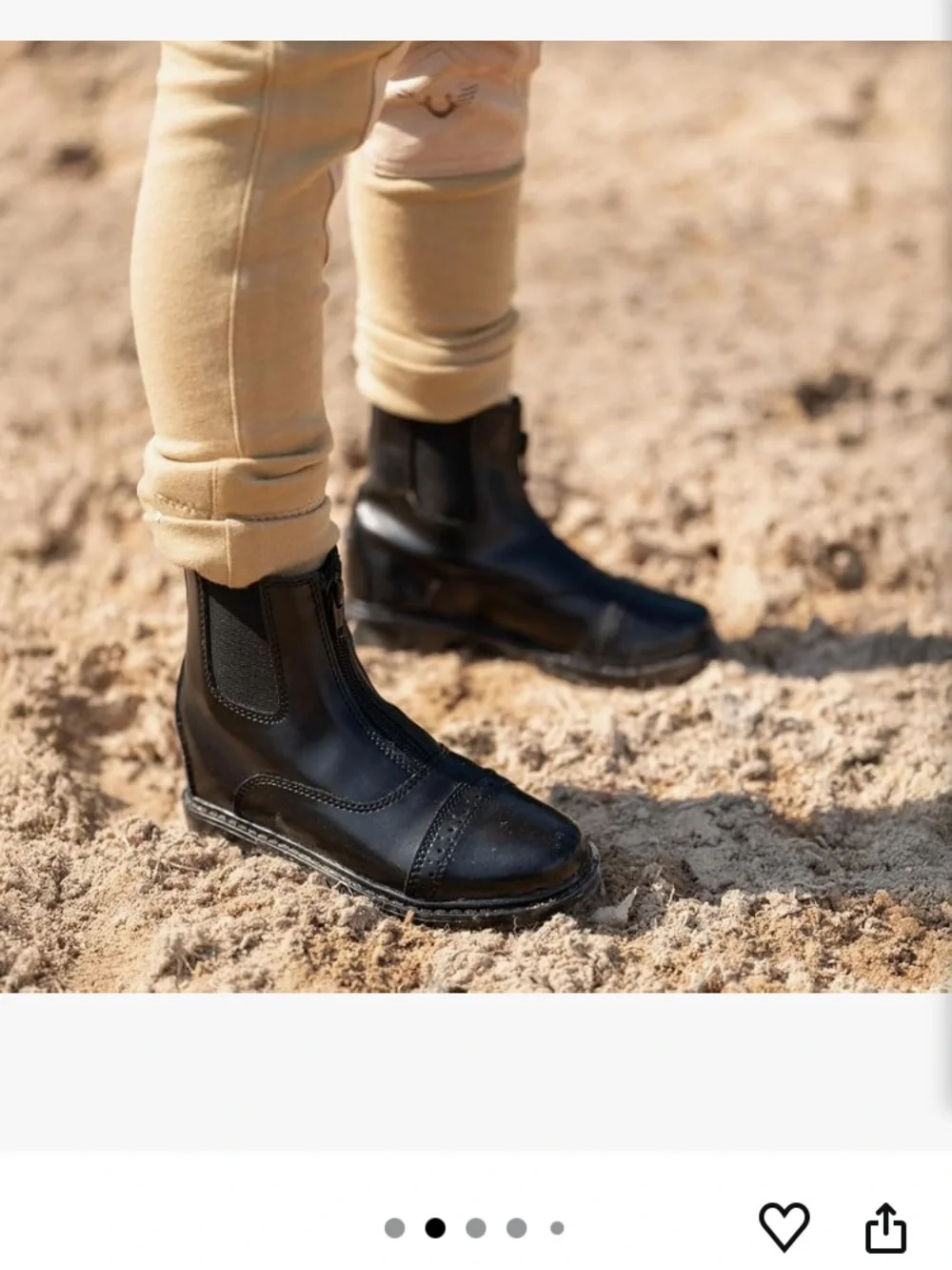 Brown Zip-Front Chelsea Boots